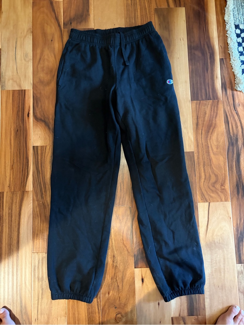 Champion Black Fleece Sweatpants